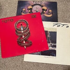 Toto Vinyl Record Collection